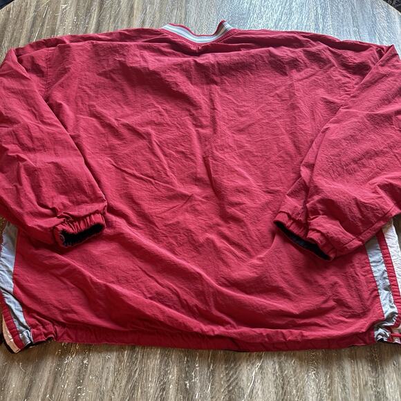 Vintage 1990s Ohio State Buckeyes Starter XL Reversible Pullover Sweatshirt - Picture 6 of 9